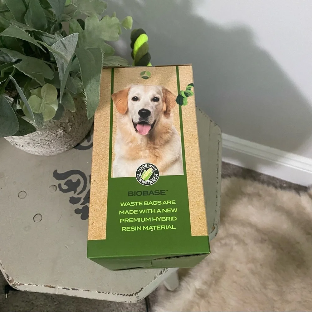 Biobase Dog Waste Bags Bundle Neon Green/Gray